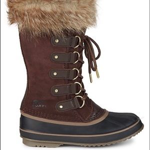 Joan Of Arctic Faux Fur-Lined Suede Boots